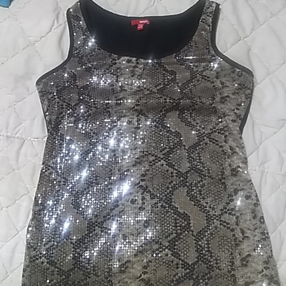 Bongo Snake Skin Print Womens Tank Top